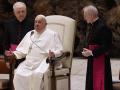 Papa Francisco durante la Audiencia General en el Vaticano