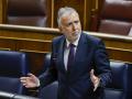 El ministro de Política Territorial y Memoria Democrática, Ángel Víctor Torres, en la sesión de control al Gobierno