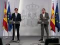 Imagen de archivo de Salvador Illa junto a Pablo Iglesias