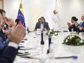 Nicolás Maduro hablando durante una reunión con sus ministros en Caracas