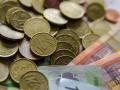 Monedas y billetes de euro.