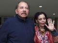 El presidente de Nicaragua, Daniel Ortega, y su esposa y vicepresidenta, Rosario Murillo