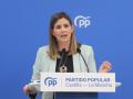 La secretaria general y portavoz parlamentaria del Partido Popular de Castilla-La Mancha, Carolina Agudo, en rueda de prensa.

Sebastián Hipperdinger / Europa Press
17/3/2025