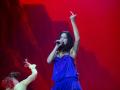 Dua Lipa en una imagen de archivo durante un concierto