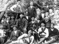 Algunos de los 250 armenios que se alzaron en armas contra la fuerza turca en Musa Dagh en 1915