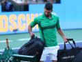 Novak Djokovic tras caer en la segunda ronda de Indian Wells