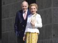 Carolina Herrera con su marido Romualdo