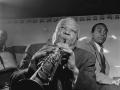 El saxofonista Sidney Bechet en 1947 en Nueva York