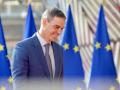 Pedro Sánchez, a su llegada al Consejo Europeo en Bruselas