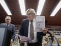 El catedrático Juan Bautista Marco a su llegada a la comisión de investigación en el Senado sobre la dana