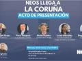 Presentación de NEOS en La Coruña