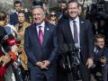 El enviado especial de EE. UU. para Oriente Medio, Steve Witkoff, junto con el asesor de seguridad nacional, Michael Waltz