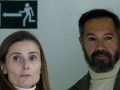 Juan Manuel Badenas y Cecilia Herrero, en el Consistorio levantino