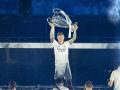 Toni Kroos con la Decimoquinta Champions del Real Madrid
