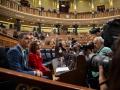 Pedro Sánchez y María Jesús Montero, el miércoles en el Congreso
