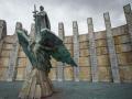 Escultura de El Ángel de la Paz en Santa Cruz de Tenerife