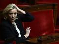 La líder de la Agrupación Nacional, Marine Le Pen