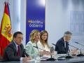 La vicepresidenta Aagesen y los ministros Albares, Alegría y Grande-Marlaska