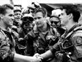 Val Kilmer y Tom Cruise, en Top Gun: ídolos del aire