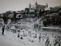 La playa de Safont en Toledo en los años 50