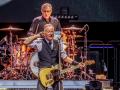 Bruce Springsteen durante su último concierto en Madrid