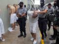 Un prisionero, en el Centro de Confinamiento de Terroristas, la megacárcel de Bukele