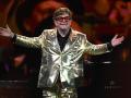 Elton John en una imagen de archivo antes de comenzar a perder la vista