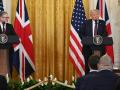 Keir Starmer junto a Donald Trump