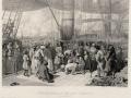 Abraham Duquesne entrega cristianos cautivos en Argel después del bombardeo de Argel (1683)