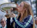 Carla Bernat tras haber conquistado el Máster de Augusta.