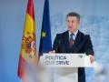El presidente del PP, Alberto Núñez Feijóo