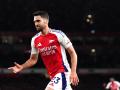 Mikel Merino, en un partido con el Arsenal