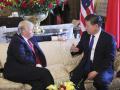 El presidente de EE.UU.,  Donald Trump, y el de China, Xi Jinping