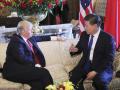 El presidente de EE.UU.,  Donald Trump, y el de China, Xi Jinping