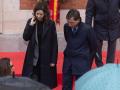 La presidenta de la Comunidad de Madrid, Isabel Díaz Ayuso, y el alcalde de Madrid, José Luis Martínez-Almeida, frente a la Real Casa de Correos