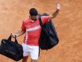 Novak Djokovic cayó eliminado en su debut en el Masters 1000 de Montecarlo
