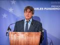 El expresidente de la Generalitat y eurodiputado de Junts, Carles Puigdemont