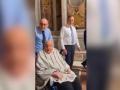 Reaparece el Papa Francisco en la Basílica de San Pedro
