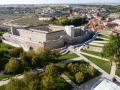Vista aérea del castillo de Zamora