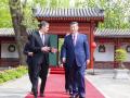 Pedro Sánchez y Xi Jinping, este viernes en Pekín