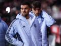 Dani Ceballos en un partido con el Real Madrid