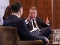 (Foto de ARCHIVO)
El presidente de Castilla-La Mancha, Emiliano García-Page, interviene durante el desayuno 'Turismo como Motor de Desarrollo: Estrategias y Desafíos para el Futuro de las Comunidades Autónomas', organizado por Hotusa, a 11 de abril de 2025, en Madrid (España). El encuentro se enmarca dentro del ciclo de desayunos de debate ‘La industria de la felicidad’, organizado por el grupo Hotusa.

Marta Fernández / Europa Press
11 ABRIL 2025;DESAYUNO;TURISMO
11/4/2025