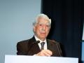 Mario Vargas Llosa durante los premios Segurlike Angel Orensanz Cultura y Seguro en Madrid el jueves 25 de noviembre de 2021