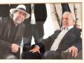 Joaquín Sabina, junto a Mario Vargas Llosa