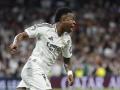 Vinicius celebra el gol anotado frente al Arsenal