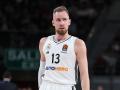 Dzanan Musa, en un partido con el Real Madrid esta temporada