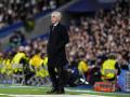 Carlo Ancelotti, durante el partido de Champions frente al Arsenal