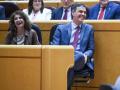 El presidente del Gobierno, Pedro Sánchez y la vicepresidenta primera y ministra de Hacienda, María Jesús Montero