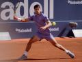 Carlos Alcaraz, durante la final del Conde de Godó