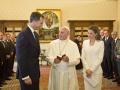 Los Reyes de España con el Papa Francisco